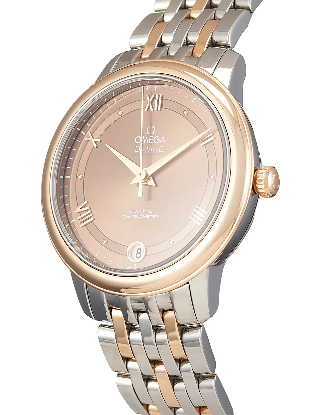 фото Omega наручные часы de ville prestige co-axial pre-owned 32.7 мм 2021-го года