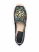 Tory Burch Espadrille com estampa de logo e fita de gorgorão