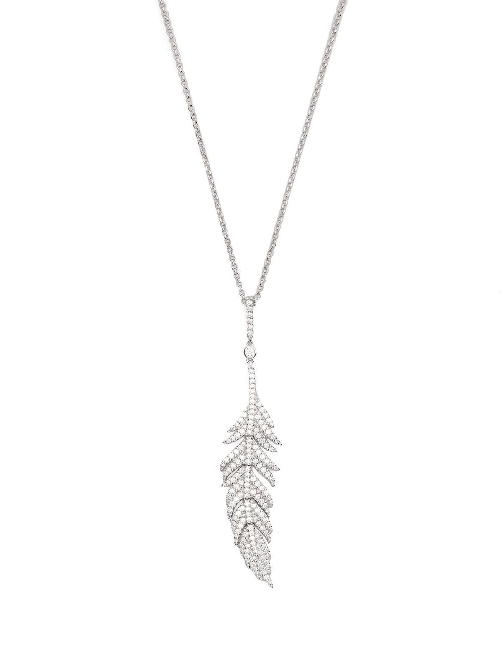 APM Monaco Dreamcatcher Feather Pendant Necklace Farfetch