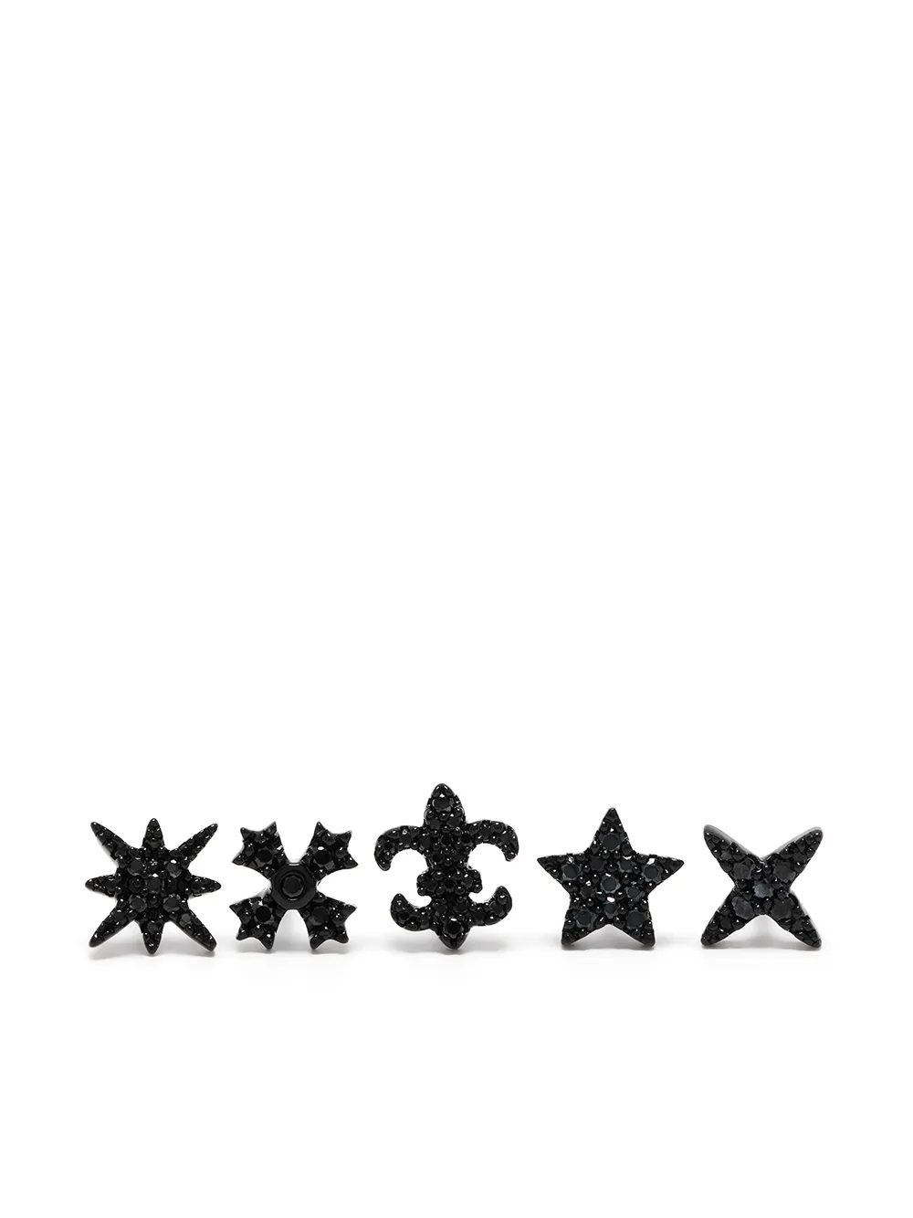 

APM Monaco Archi Noir stud earrings - Black