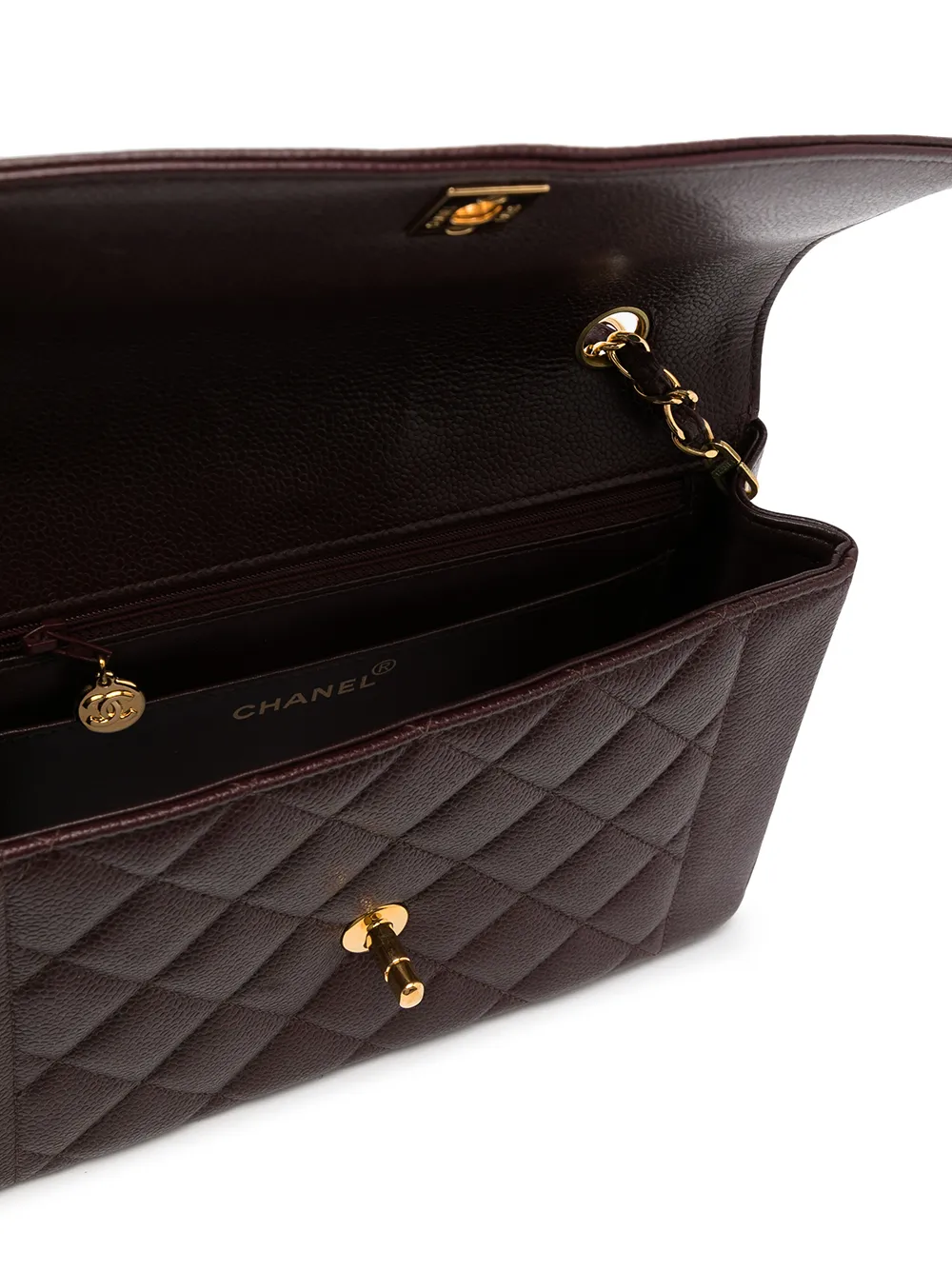 фото Chanel pre-owned сумка на плечо diana medium 1998-го года