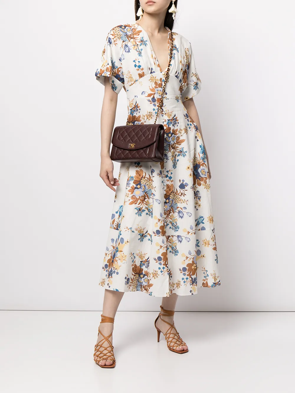 фото Chanel pre-owned сумка на плечо diana medium 1998-го года