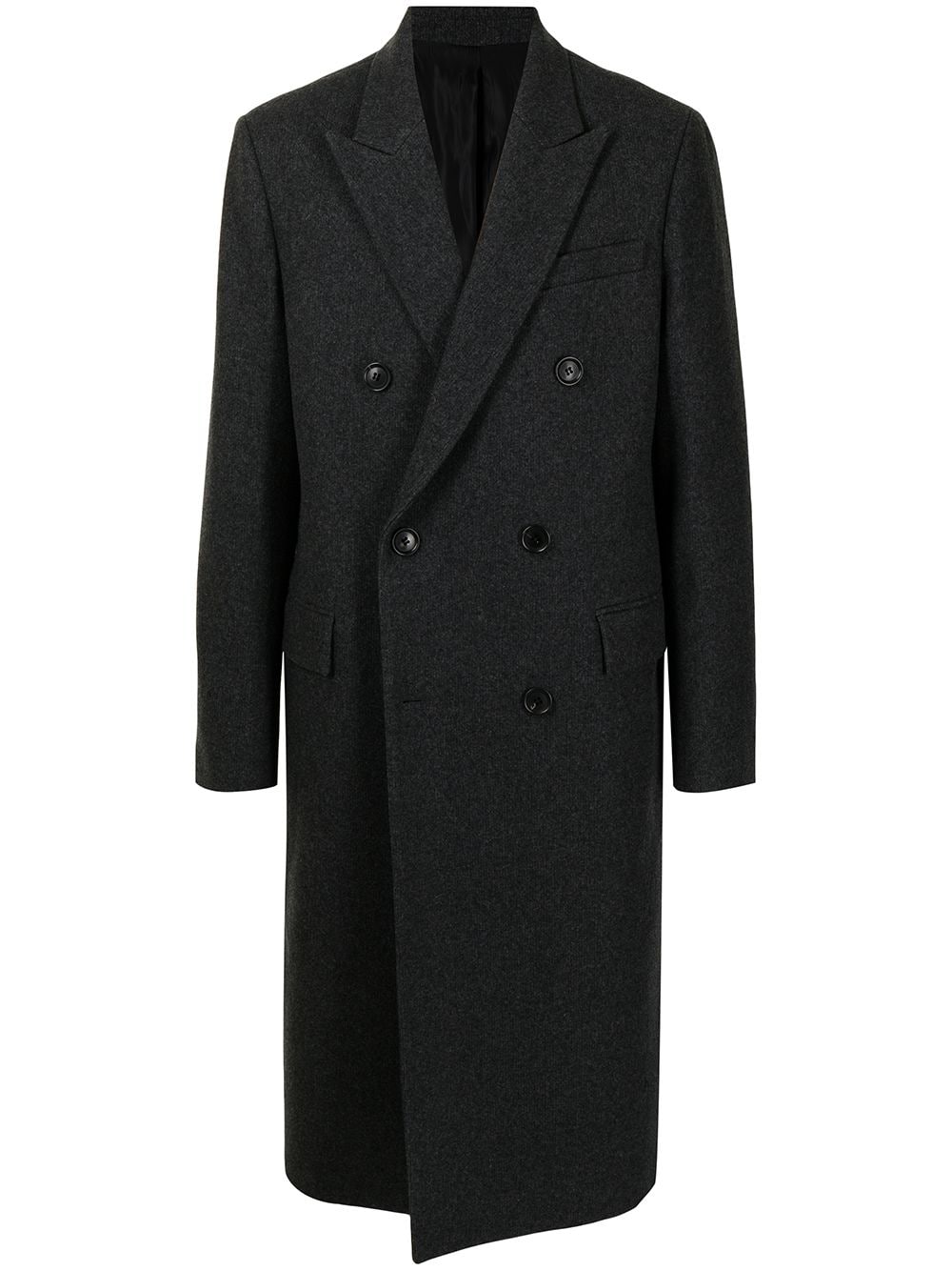 Shop Juun.J tailored double-breasted coat with Express Delivery - FARFETCH