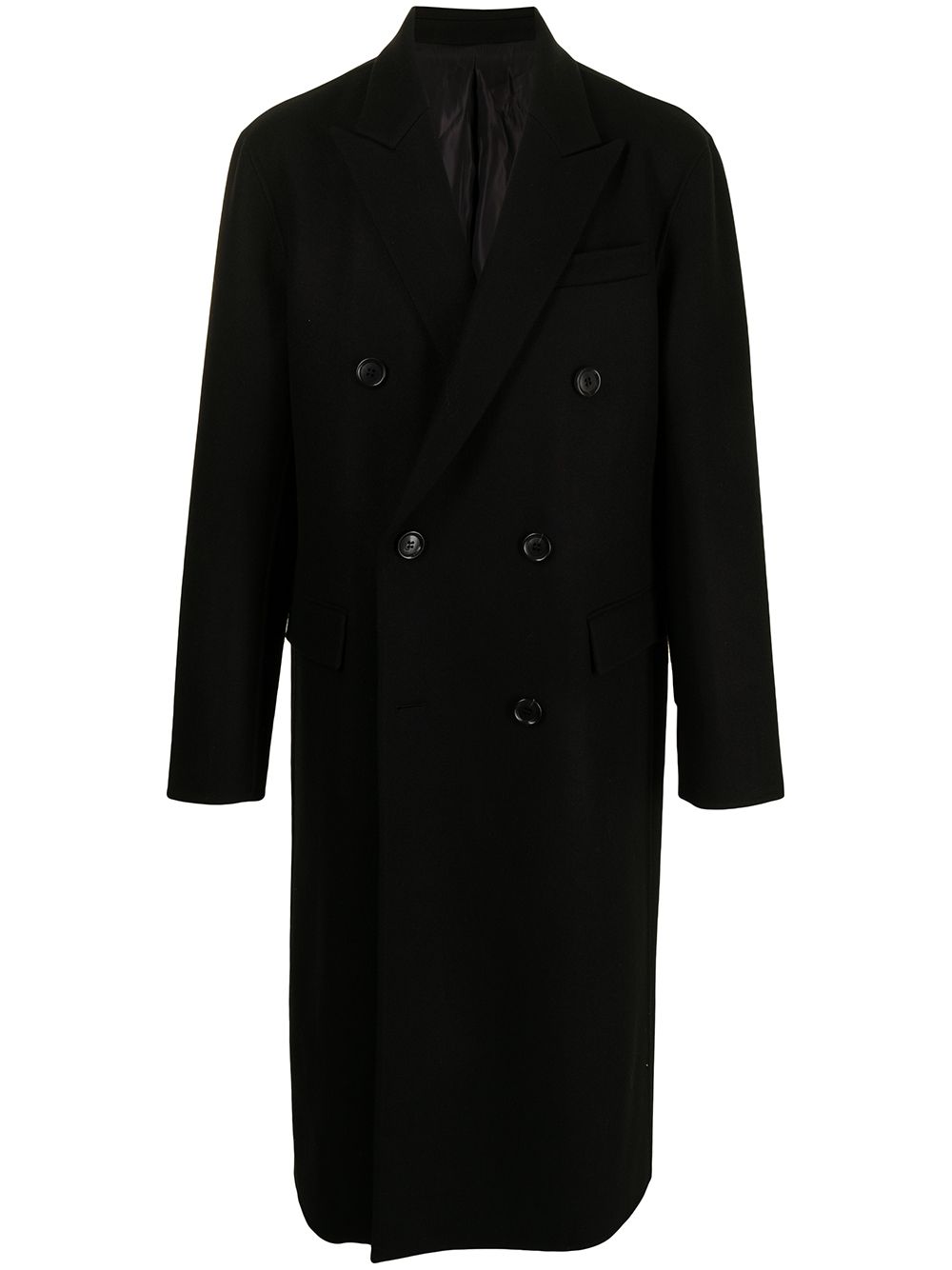 Shop Juun.J double-breasted wool-cashmere coat with Express Delivery ...