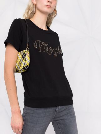 Magic studded-logo T-shirt展示图