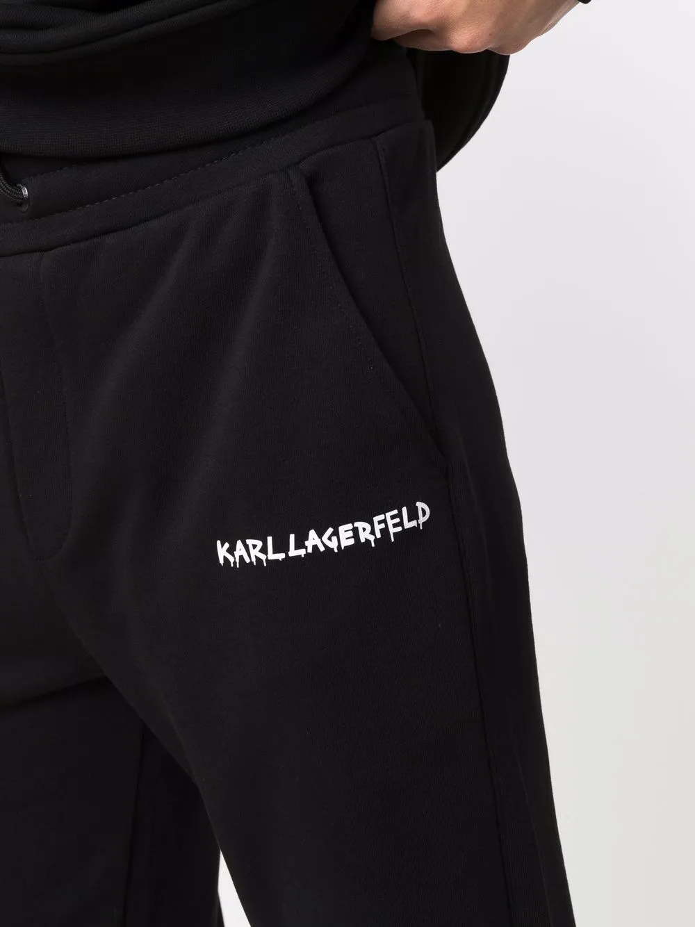 фото Karl lagerfeld спортивные брюки с логотипом