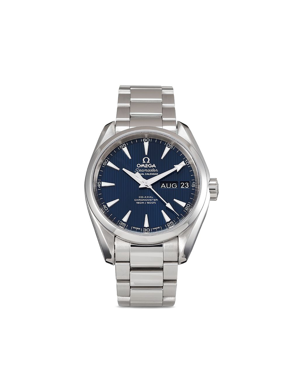 фото Omega наручные часы seamaster aqua terra 150 m co-axial day-date pre-owned 38.5 мм 2020-го года