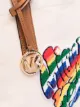 Michael Michael Kors Bolsa de ombro com detalhe de patch