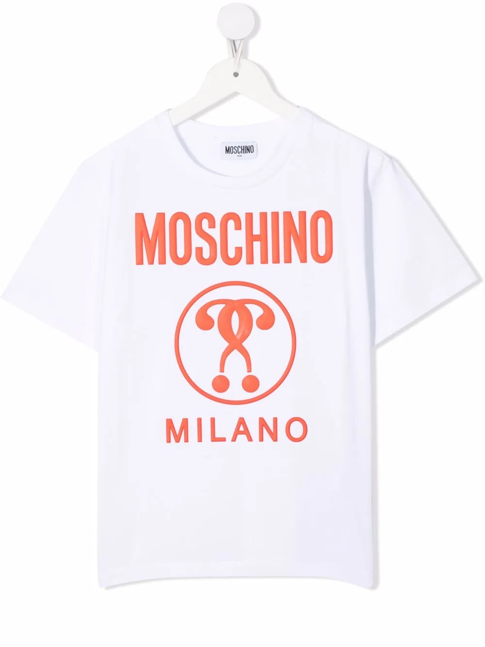 фото Moschino kids футболка с логотипом