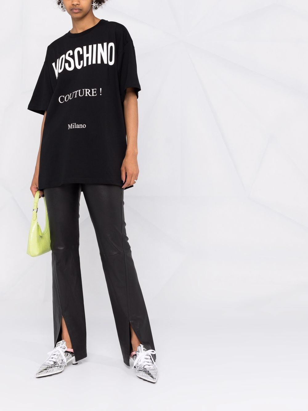 фото Moschino футболка с логотипом