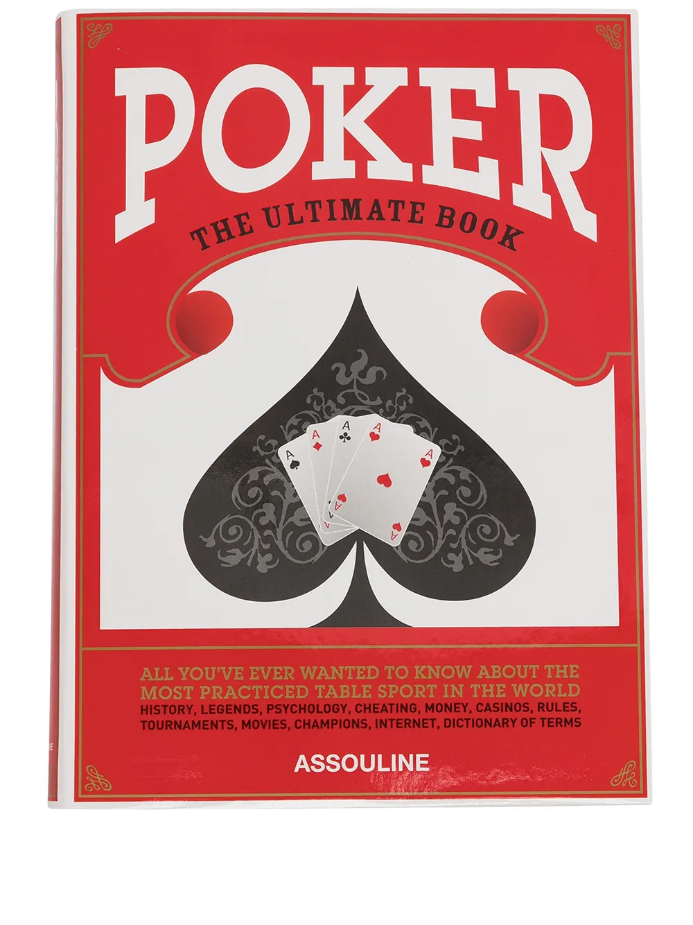 Assouline книга Poker: The Ultimate Book