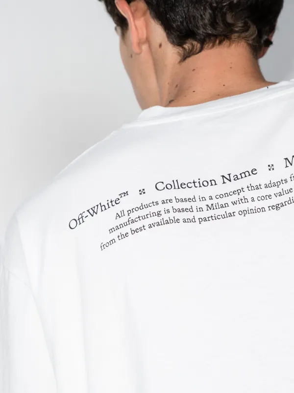 Shop Off-White Caravaggio-print cotton T-shirt with Express Shop Off-White Caravaggio-print cotton T-shirt with Express