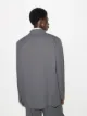 Off-White crease single-breasted blazer
