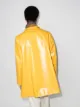 Maison Margiela coated-finish double-breasted coat