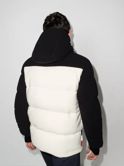 Shop Moncler Malavoy two-tone padded jacket with Express Delivery - FARFETCH Shop Moncler Malavoy two-tone padded jacket with Express Delivery - FARFETCH