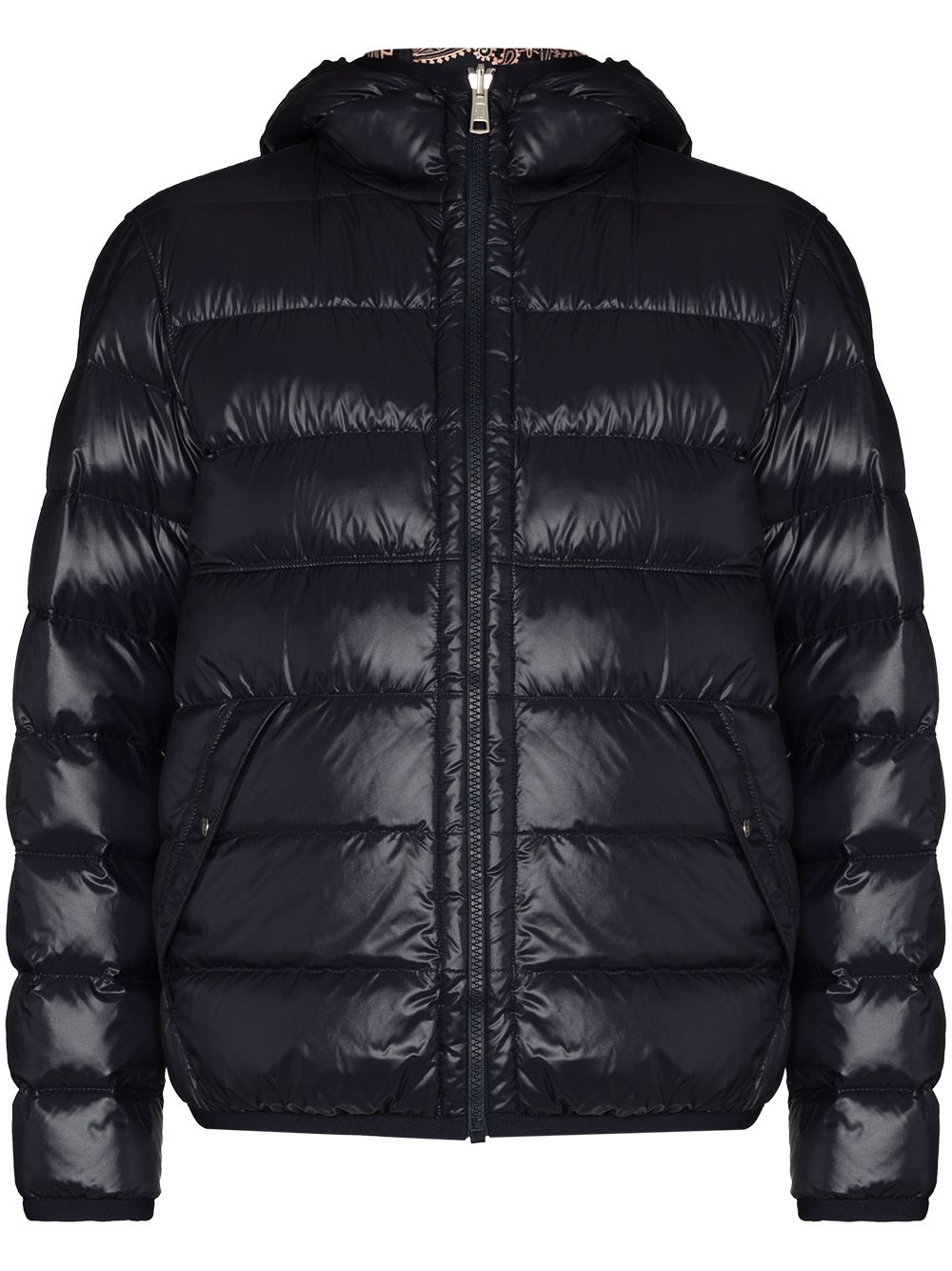 фото Moncler двусторонний пуховик freville