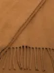 Johnstons of Elgin fringed cashmere scarf