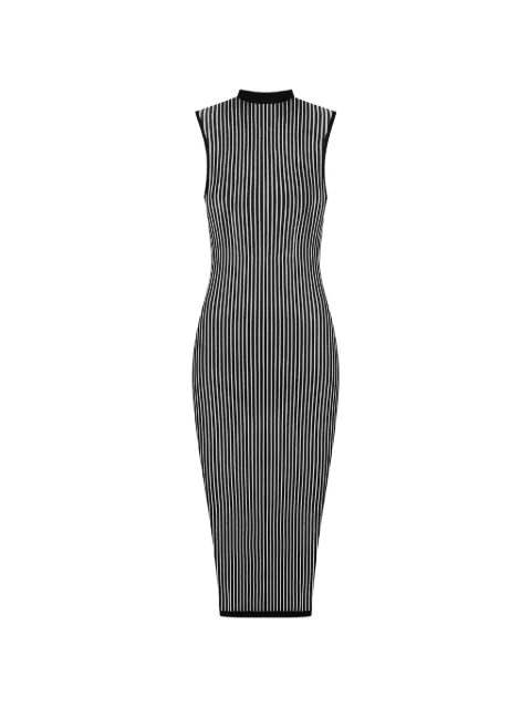 Maison Close striped midi dress