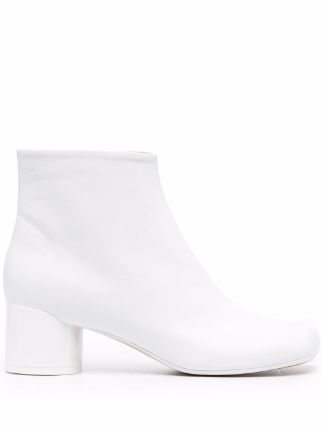 MM6 Maison Margiela diagonal-toe 55mm Ankle Boots - Farfetch