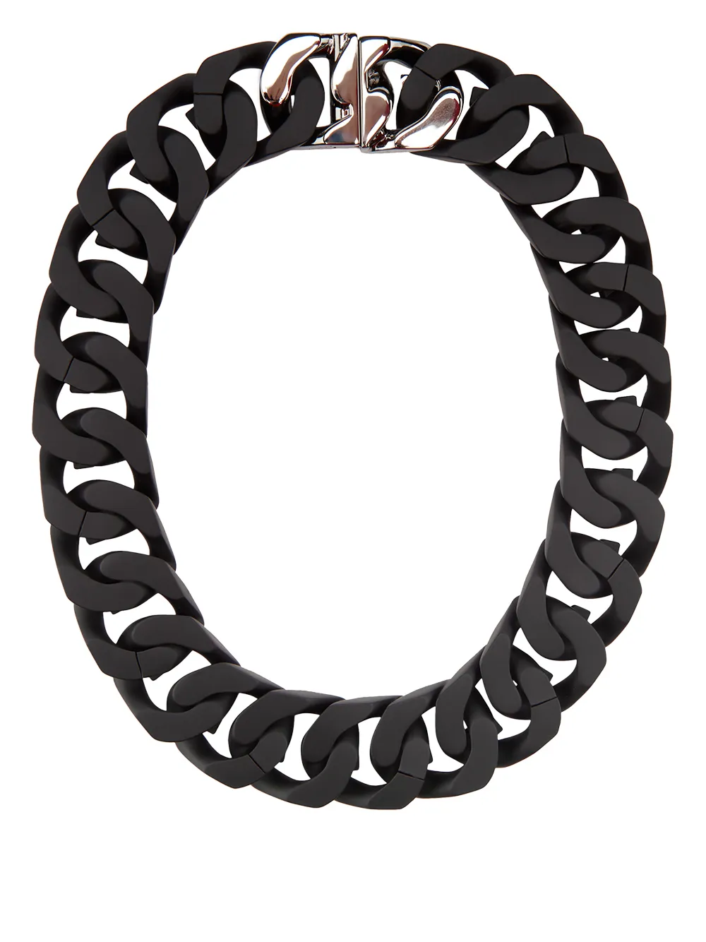 

Givenchy collar de cadena XL G - Negro