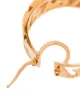 Versace Greca pattern hoop earrings