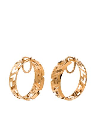 Greca small online hoop earrings