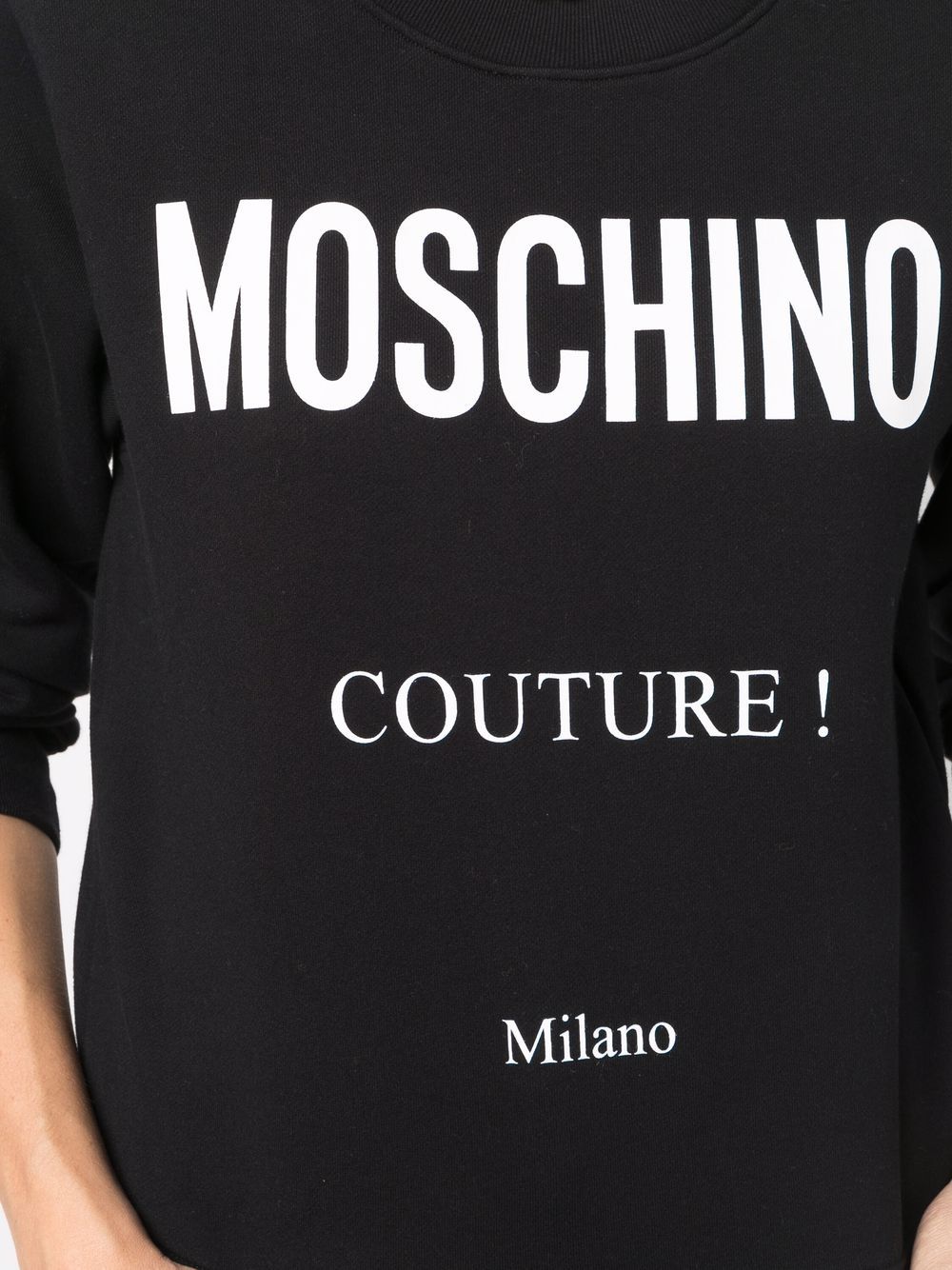 фото Moschino толстовка с логотипом couture