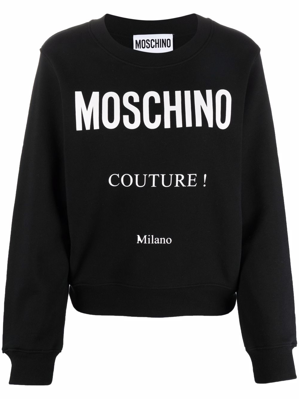 фото Moschino толстовка с логотипом couture