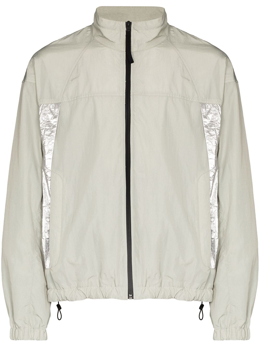 contrast-panel sport jacket