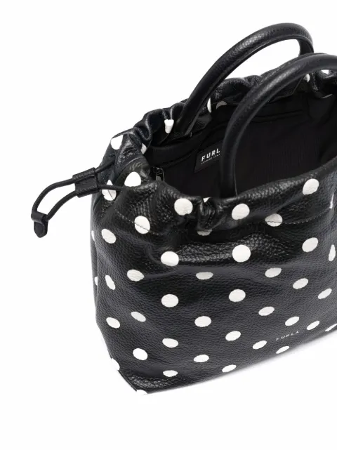 furla polka dot bag