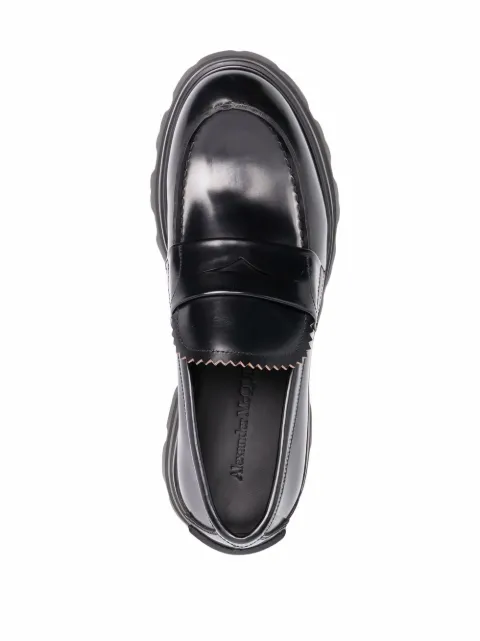 alexander mcqueen penny loafers