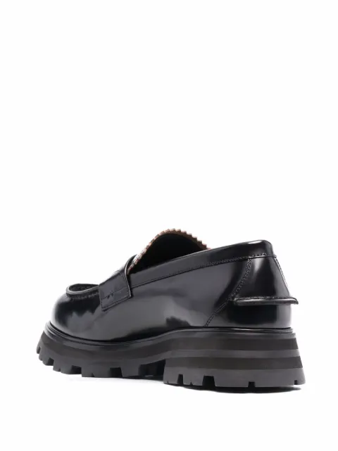 alexander mcqueen penny loafers
