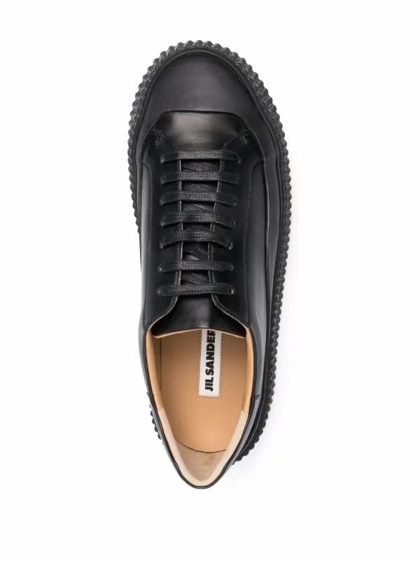 Jil Sander プラットフォーム レザースニーカー 通販 - FARFETCH
