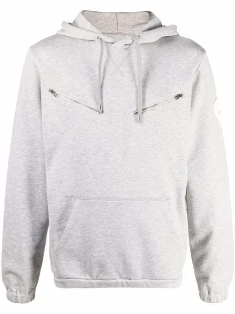 Alexander McQueen Hoodie mit Totenkopf-Patch