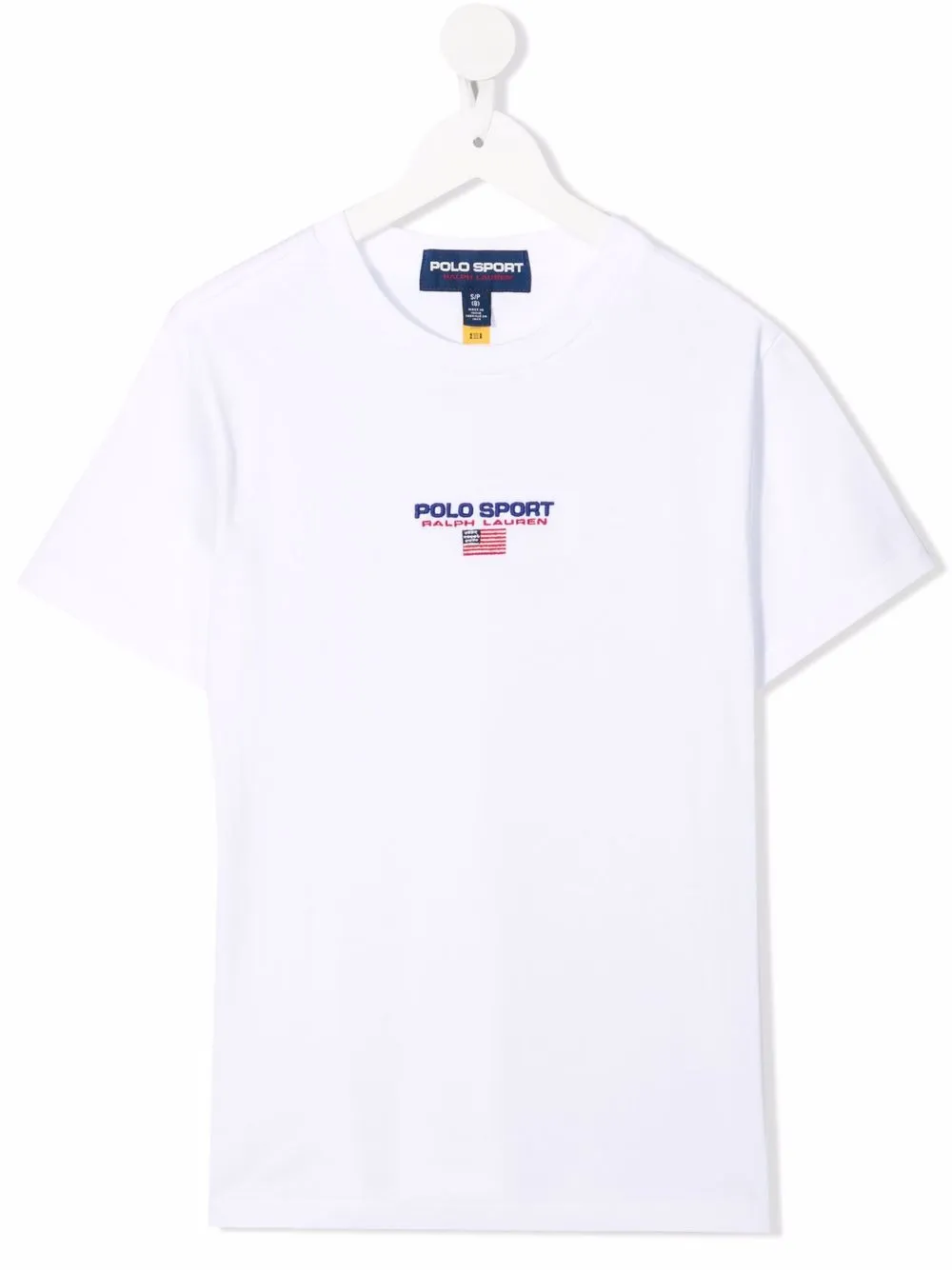 Ralph Lauren Kids футболка с вышитым логотипом