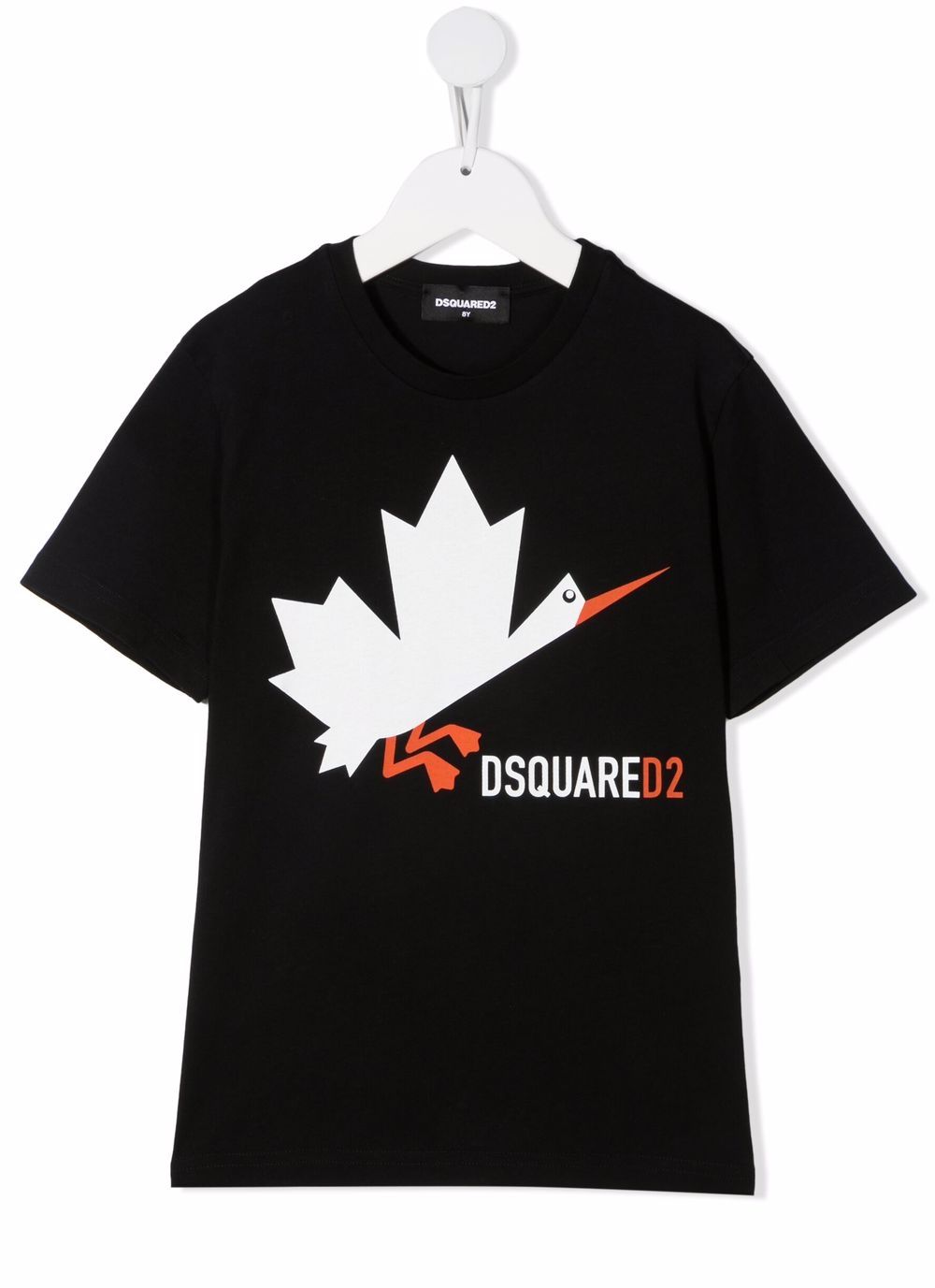 фото Dsquared2 kids футболка с логотипом