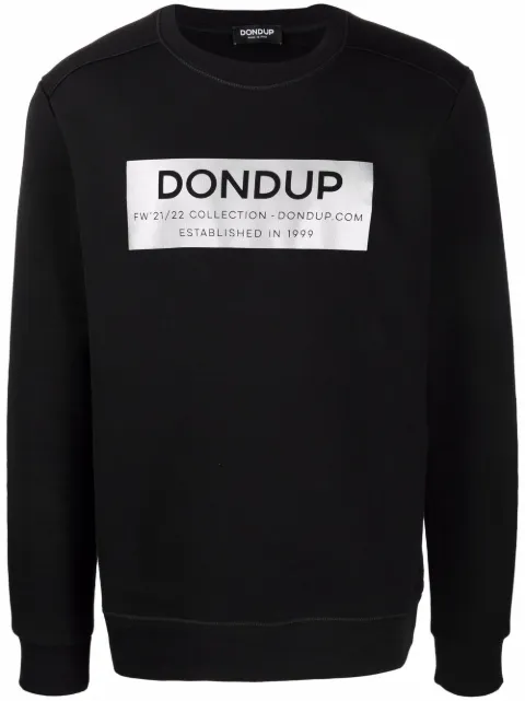 DONDUP logo-print crewneck sweatshirt