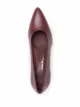 Salvatore Ferragamo Scarpin bico fino de couro