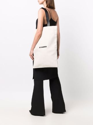 logo-print tote bag展示图