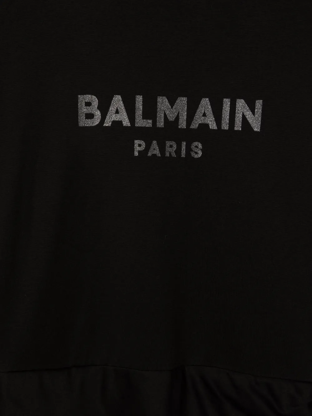 фото Balmain kids платье-футболка с логотипом