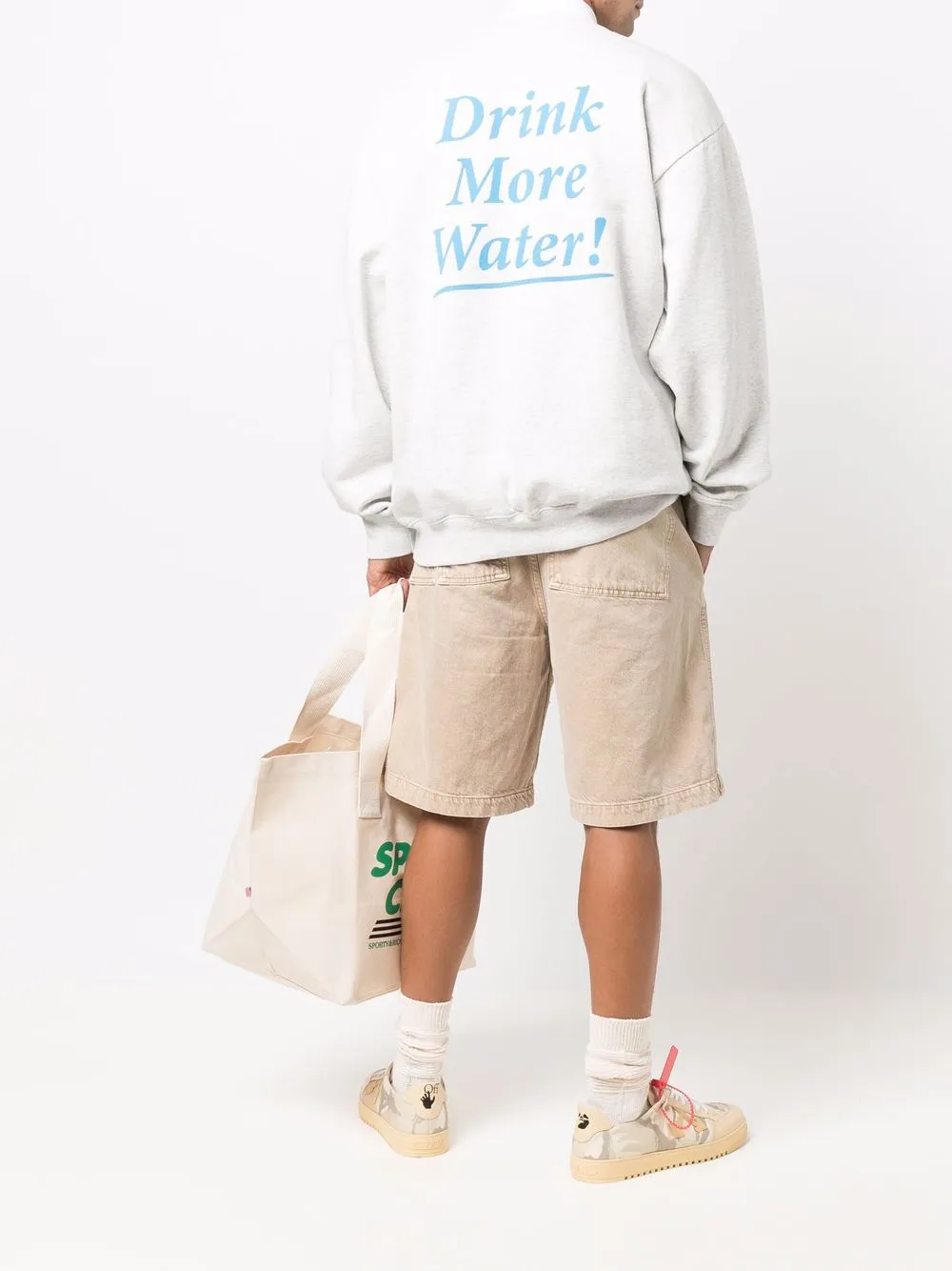 фото Sporty & rich толстовка drink more water