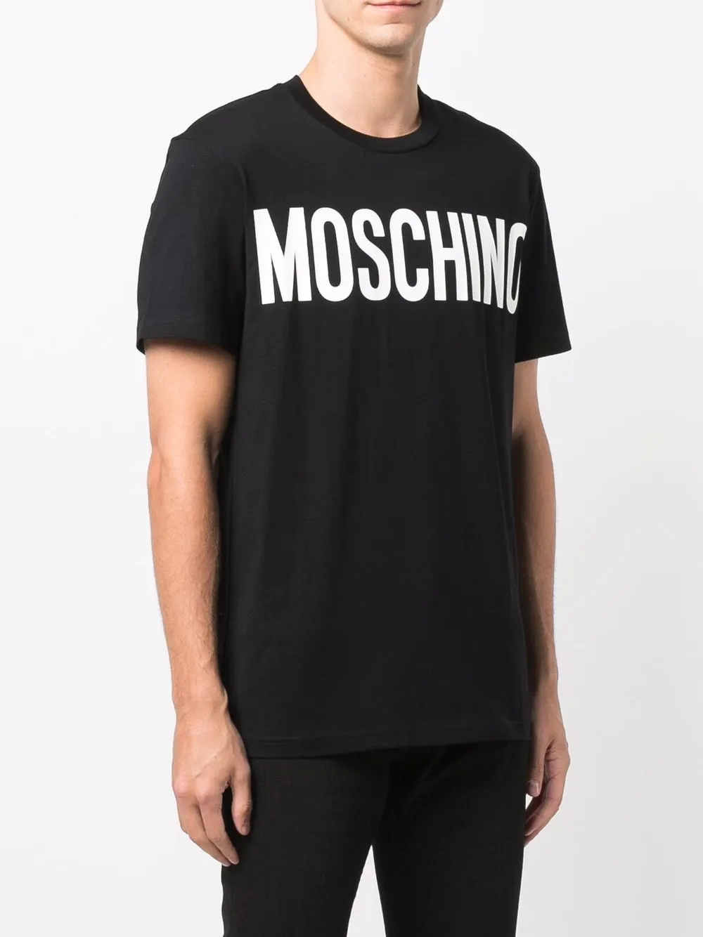 фото Moschino футболка с логотипом