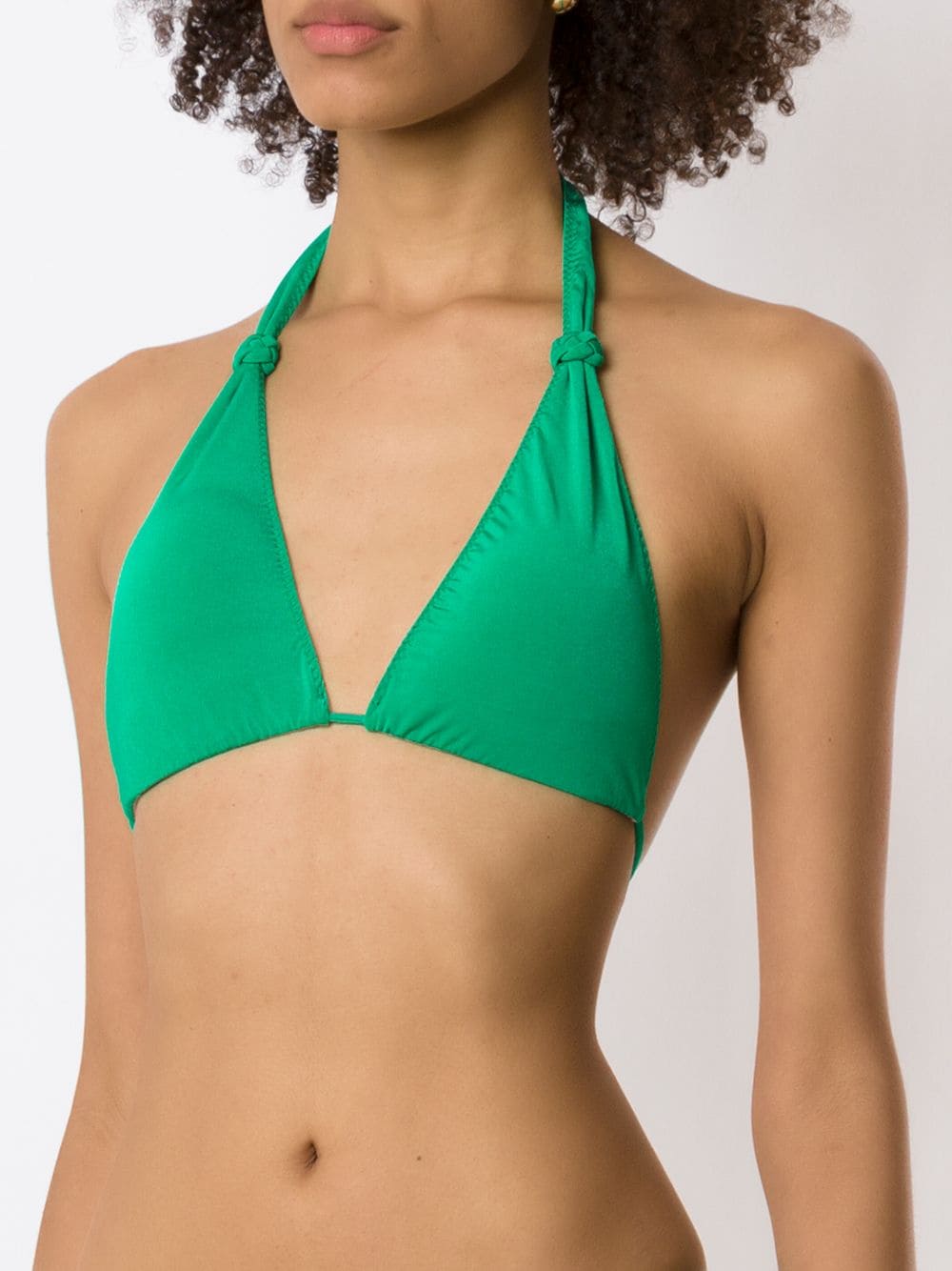 Shop Clube Bossa Rings Bikini Top In Grün