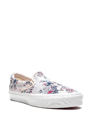 x Kith OG Classic Slip-On 'Floral' sneakers展示图