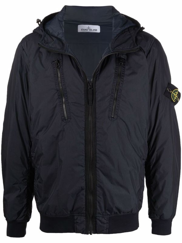 stone island crinkle reps white