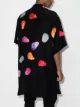 Yohji Yamamoto Tear short-sleeve oversized shirt