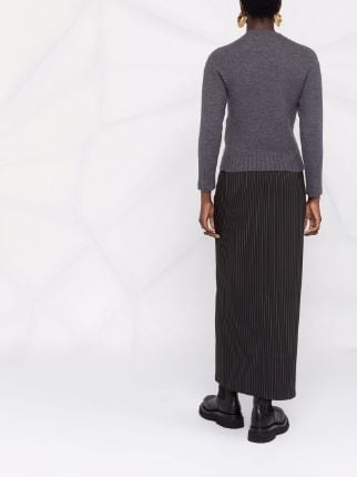 knitted long-sleeve wool jumper展示图