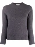 Jil Sander knitted long-sleeve wool jumper - Grey