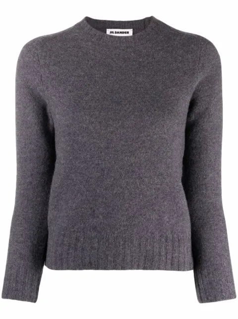 Jil Sander knitted long-sleeve wool jumper
