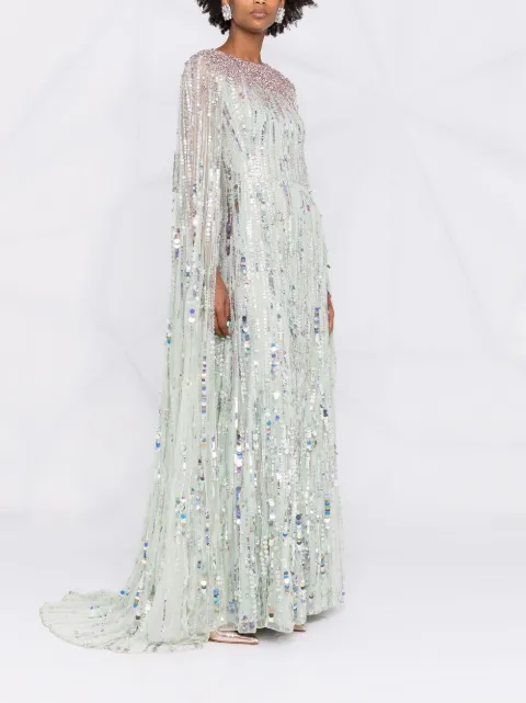 jenny packham bridal cape